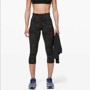 Lululemon Fast and Free Crop II 19" *Nulux